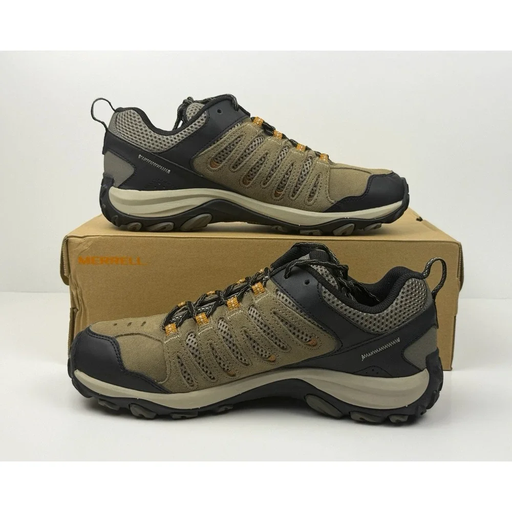 Merrell Crosslander 3 Trail Hiking Shoes‎ Men's Size 10 Boulder/Brindle J036949